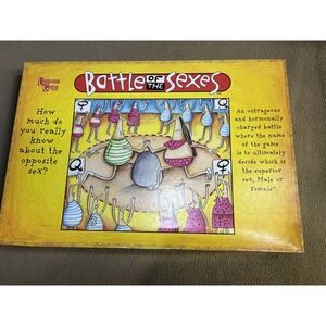 Battle‎ of the Sexes Board Game 1997 University Games Vintage Full Complete